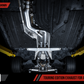 AWE 2020 Toyota Supra A90 Resonated Touring Edition Exhaust - 5in Chrome Silver Tips