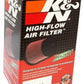 K&N Universal Air Filter - Round Tapered - 3in Top OD x 3.75in Base OD x 6in H x 2.438in Flange ID