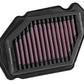 K&N 2015 Kawasaki Ninja H2 998 Drop In Replacement Air Filter