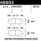 Hawk 15-17 Ford Mustang Performance Ceramic Rear Brake Pads