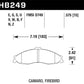 Hawk 98-02 Camaro/Firebird HP+ Street Front Brake Pads