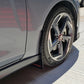 Rally Armor 19-21 Hyundai Veloster Turbo R-Spec Red UR Mud Flap w/ White Logo