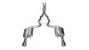 Corsa 2015 Ford Mustang GT 5.0 3in Cat Back Exhaust, Polish Dual 4.5in Tip (Xtreme)