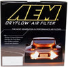 AEM 5in Dryflow Air Filter with 8in Element