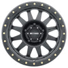 Method MR304 Double Standard 15x10 -50mm Offset 5x4.5 83mm CB Matte Black Wheel
