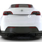 Rally Armor 20-22 Tesla Model Y Black Mud Flap - Metallic Black Logo