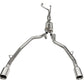 Corsa 21-22 Dodge Ram TRX Crew Cab Xtreme Catback Exhaust Dual Rear Satin Tip