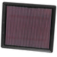 K&N Replacement Air Filter - Panel for 13 Chevrolet Malibu 2.5L/2.0L