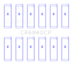 King 2005-2012 Nissan VQ40DE 6 Cyl (Size STD) Rod Bearing Set