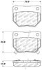 StopTech Performance 06-07 WRX Rear Brake Pads