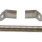 Vibrant Weld on Collector Tab kit (includes 2 x S.S. collector tabs and 3-1/2in long spring)