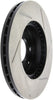 StopTech Power Slot 93-00 Honda Civic DX w/ Rr Drum Brakes Front Right Rotor