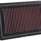 K&N 2017 Hyundai Elantra L4-20L F/I Replacement Drop In Air Filter