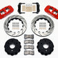 Wilwood AERO4 RearTruck Kit 14.25in Drill Red 1999-2010 GM 1500-SUV 1 Piston OE Caliper
