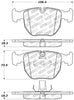 StopTech Performance 00-04 BMW M5 E39 / 00-06 X5 / 03-05 Range Rover HSE Front Brake Pads