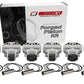 Wiseco Toyota 2JZGTE 3.0L 86.25mm +.25mm Oversize Bore Asymmetric Skirt Piston Set