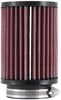 K&N Universal Rubber Filter 2.5in Flange ID x 3.5in OD x 5in Height