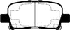EBC 00-02 Acura MDX 3.5 Greenstuff Rear Brake Pads