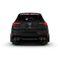 Rally Armor 2022 MK8 Volkswagen Golf GTI/R Black UR Mud Flap w/ Gray Logo