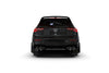 Rally Armor 2022 MK8 Volkswagen Golf GTI/R Black UR Mud Flap w/ Gray Logo