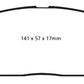 EBC 09+ Hyundai Genesis Coupe 2.0 Turbo Yellowstuff Front Brake Pads