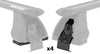 Rhino-Rack 2500 Fitting Kit - 4 Pads/4 Clamps