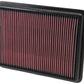 K&N Replacement Air Filter 11.75in O/S Length x 9in O/S Width x 1.188in H for 13 Hyundai Santa Fe